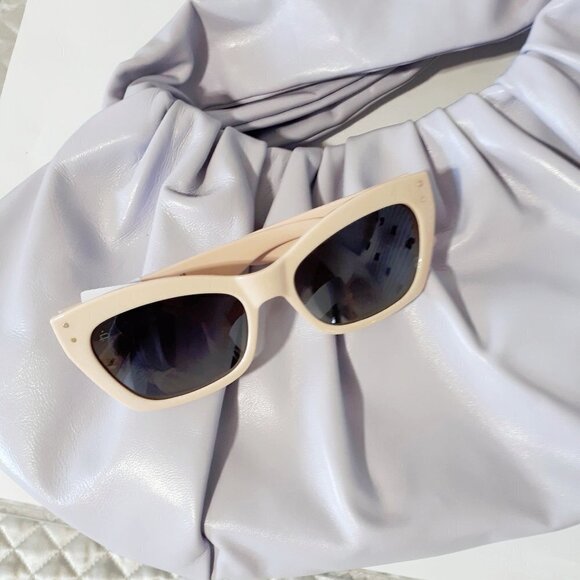 NWT Privé Revaux eggshell white cream light pink polarized sunglasses - Picture 7 of 15